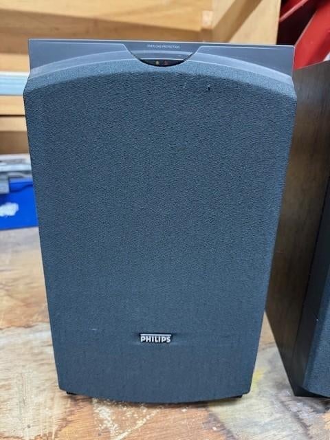 2 speakers van PHILIPS, Audio, Tv en Foto, Luidsprekers, Ophalen, Philips, Gebruikt, Minder dan 60 watt
