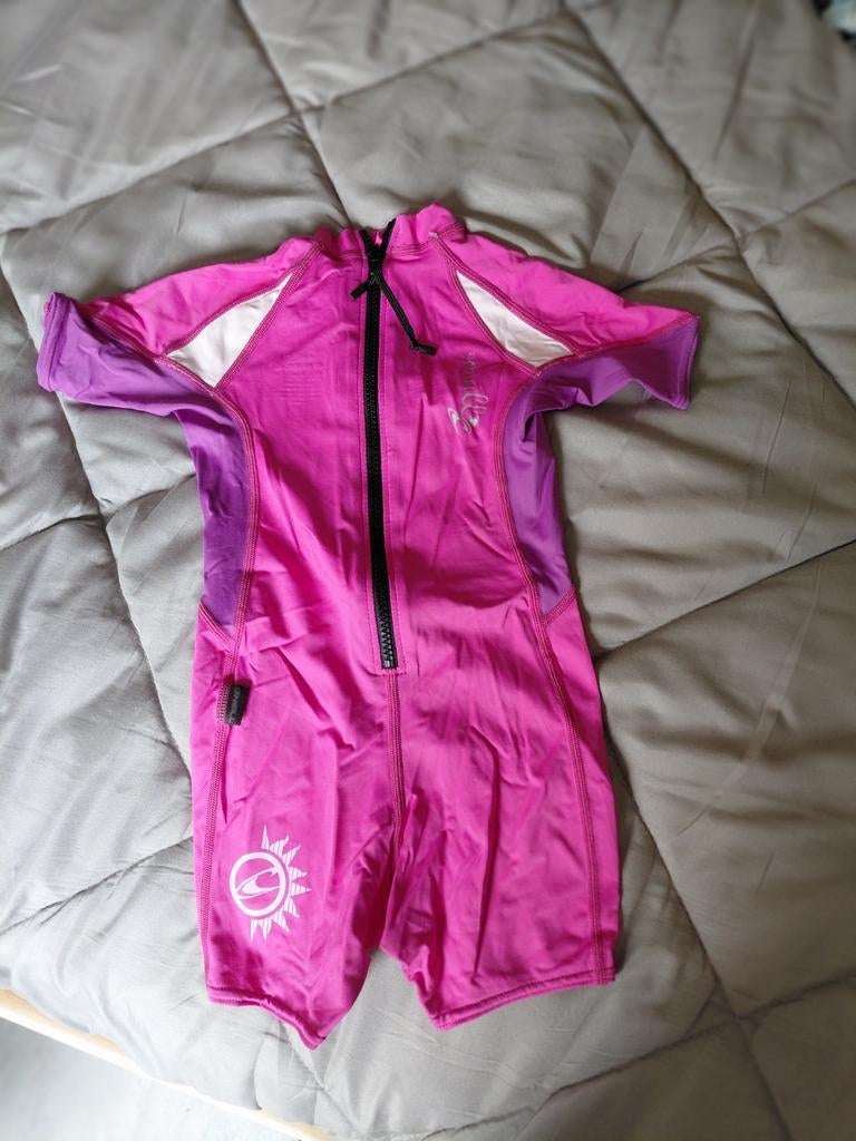 O'Neill UV-zwempakje roze maat 2 (ca. 86/92), Kinderen en Baby's, Babykleding | Baby-zwemkleding, Gebruikt, Badpak, Overige maten