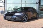 BMW 5 Serie 530e M Sport |HIFI|Stuurver|Drivingass|CarbonZwa, Auto's, Automaat, 1998 cc, Gebruikt, 4 cilinders