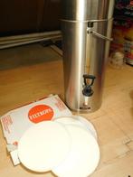 koffiecontainer  electrisch MERK ANIMO incl filtropa filters, Ophalen, Gebruikt, 10 kopjes of meer, Koffiemachine