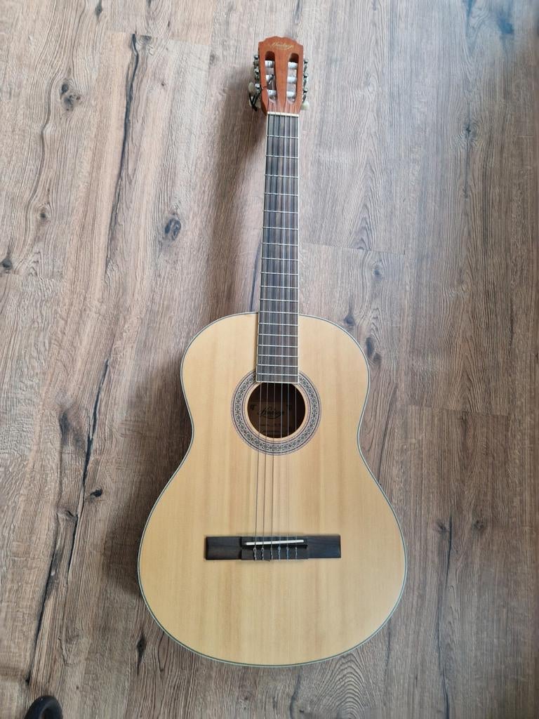 Nieuwe gitaar met koffer, Ophalen, Klassieke of Spaanse gitaar, Met koffer