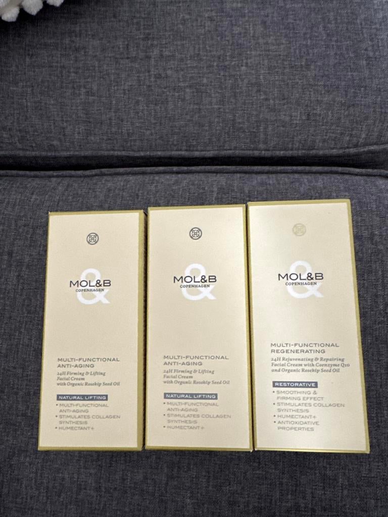 MOL&B Copenhagen Anti-Aging Crèmes, Ophalen, Gehele gezicht, Wit, Nieuw