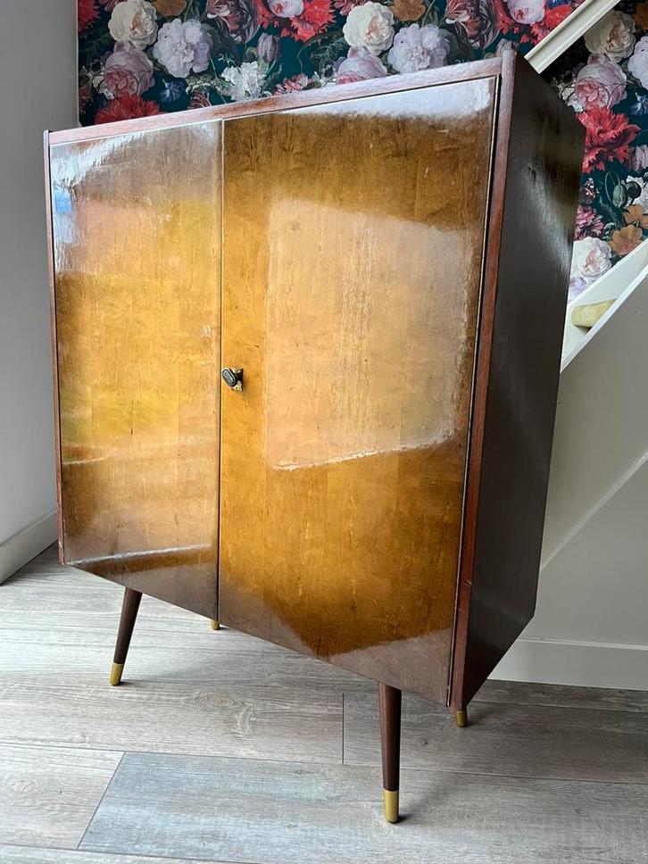 Heel tof vintage kastje, Huis en Inrichting, Kasten | Secretaires, Gebruikt, Ophalen