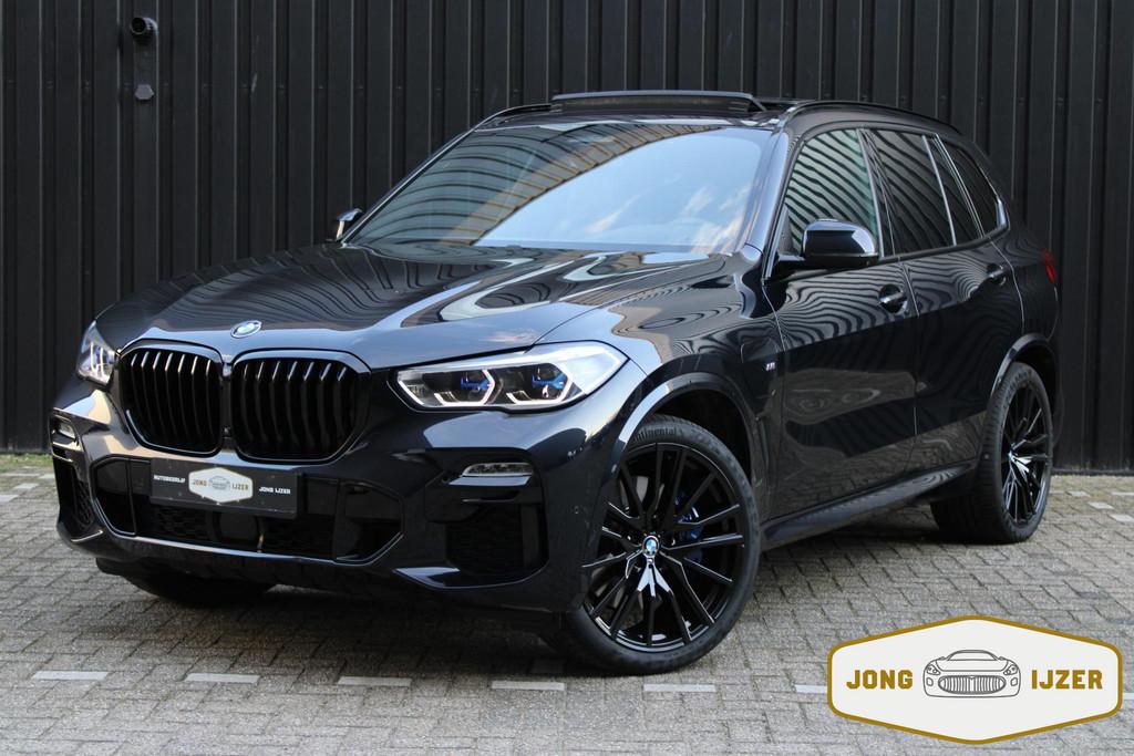 BMW X5 xDrive 45e M SPORT PANO LASER HUD H&K TREKHAAK 360, Auto's, BMW, Bedrijf, Te koop, X5, 360° camera, 4x4, ABS, Achteruitrijcamera