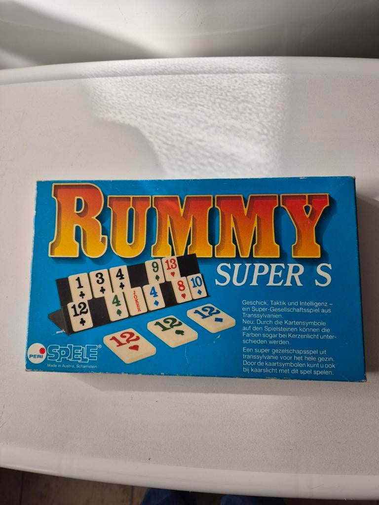 SPEL ,Rummy cup, Drie of vier spelers, Ophalen of Verzenden, Zo goed als nieuw