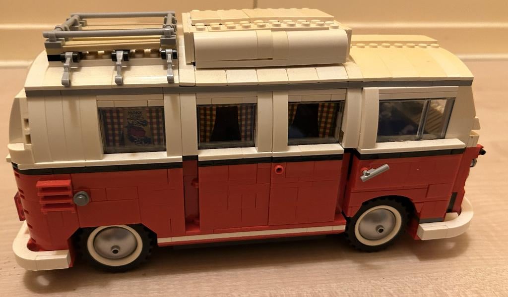 Lego Volkswagen T1 Camper Van - Complete Set, Ophalen, Gebruikt, Complete set, Lego