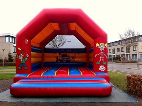 Opblaasbaar Springkasteel - Plezier voor Kinderen, Ophalen of Verzenden, Gebruikt