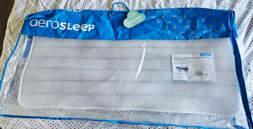 Aerosleep topper., Kinderen en Baby's, Kinderkamer | Beddengoed, Ophalen, Gebruikt, Jongetje of Meisje, Wit