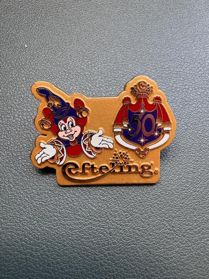 Efteling Pin Pardoes 50 jaar, Verzamelen, Efteling, Nieuw, Button of Speldje, Ophalen of Verzenden