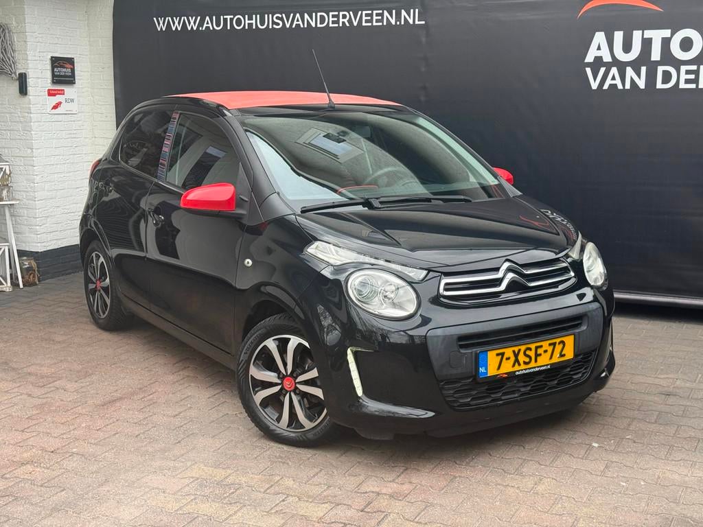 Citroen C1 1.0 e-VTi Airscape Feel, Cruise/Airco/Etc!, Auto's, Voorwielaandrijving, Euro 5, Stof, Gebruikt