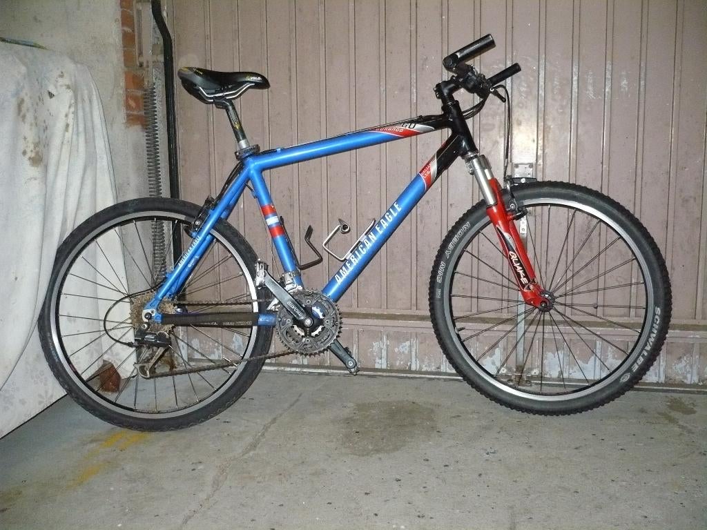 Mountainbike met 27 versnellingen, Fietsen en Brommers, Fietsen | Mountainbikes en ATB, 49 tot 53 cm, Ophalen, Gebruikt, Overige merken