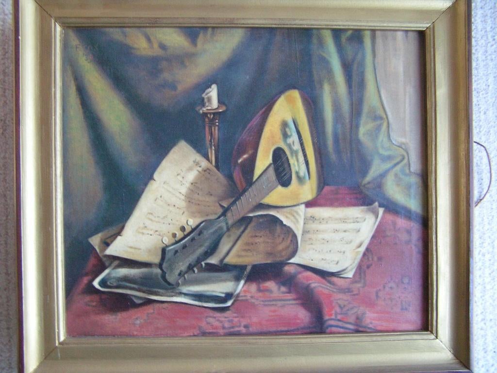 Oud schilderij Frans Cox '39, Antiek en Kunst, Kunst | Schilderijen | Klassiek, Ophalen of Verzenden