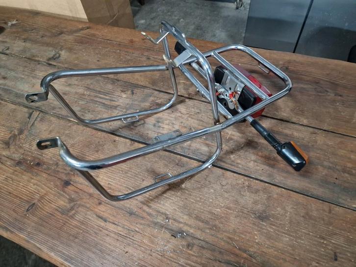 Kreidler Bagagedrager Francochamps, mooi met toebehoren., Fietsen en Brommers, Brommeronderdelen | Kreidler, Gebruikt, Overige typen