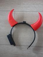 Duivelshoorntjes Haarband - Perfect voor Halloween/Carnaval, Ophalen of Verzenden, Halloween of Griezel