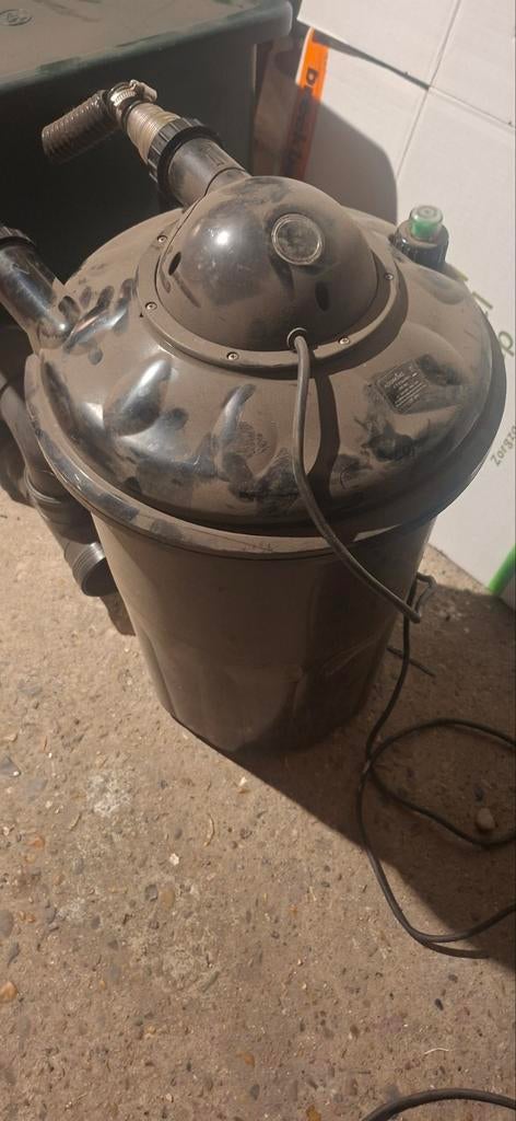 Aquaking PF 30 Drukfilter met UV lamp (mist klemband), Ophalen, Gebruikt, Vijverfilter