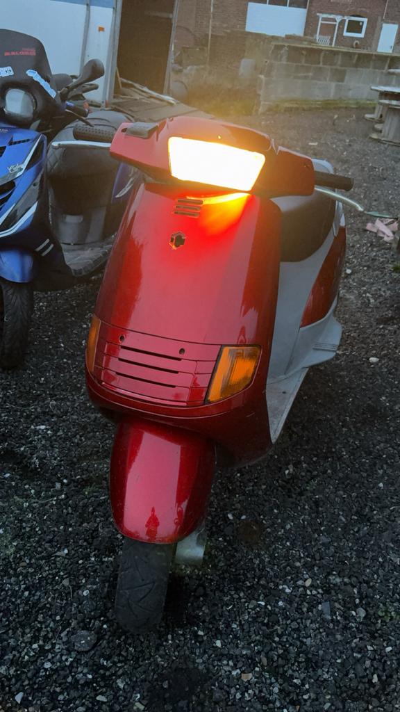 Skipper duits ruilen tegen zip 70cc, Fietsen en Brommers, Brommeronderdelen | Scooters, Ophalen, Zo goed als nieuw, Piaggio