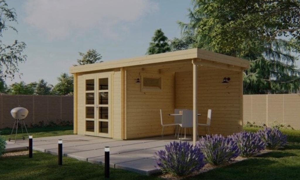 Tuinhuis nieuw, Ophalen, 200 tot 400 cm, Tuinhuis, Nieuw