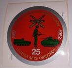 17e Painfbat legerplaats Oirschot  sticker, Ophalen of Verzenden, Landmacht, Nederland, Embleem of Badge