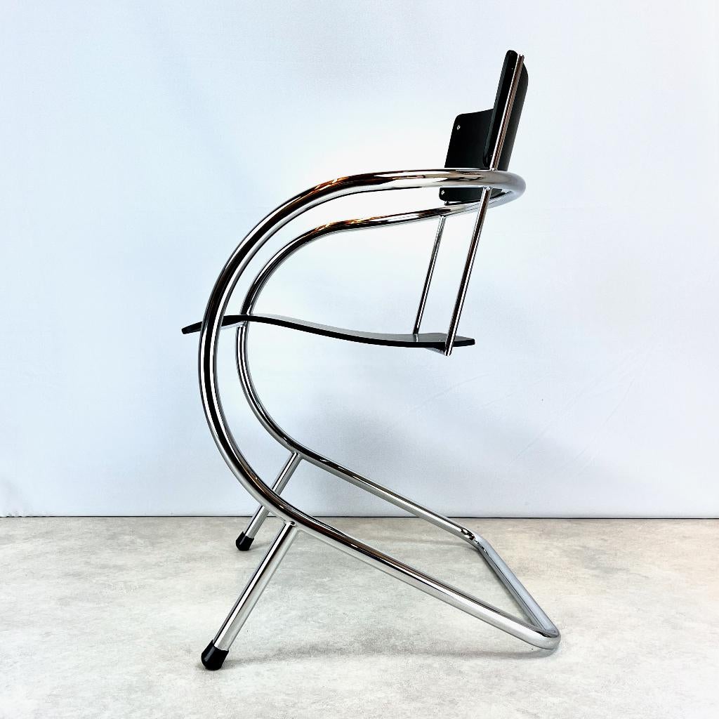 PS32 Paul Schuitema Dutch Originals nieuw staat 00s 10s, Huis en Inrichting, Stoelen, Ophalen, -, Zwart, Dutch Originals