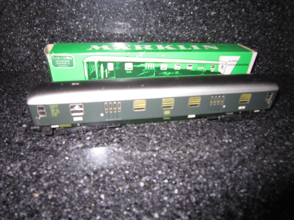 Marklin bagage rijtuig 4026 met ovp., Hobby en Vrije tijd, Modeltreinen | H0, Wisselstroom, Gebruikt, Wagon, Ophalen of Verzenden