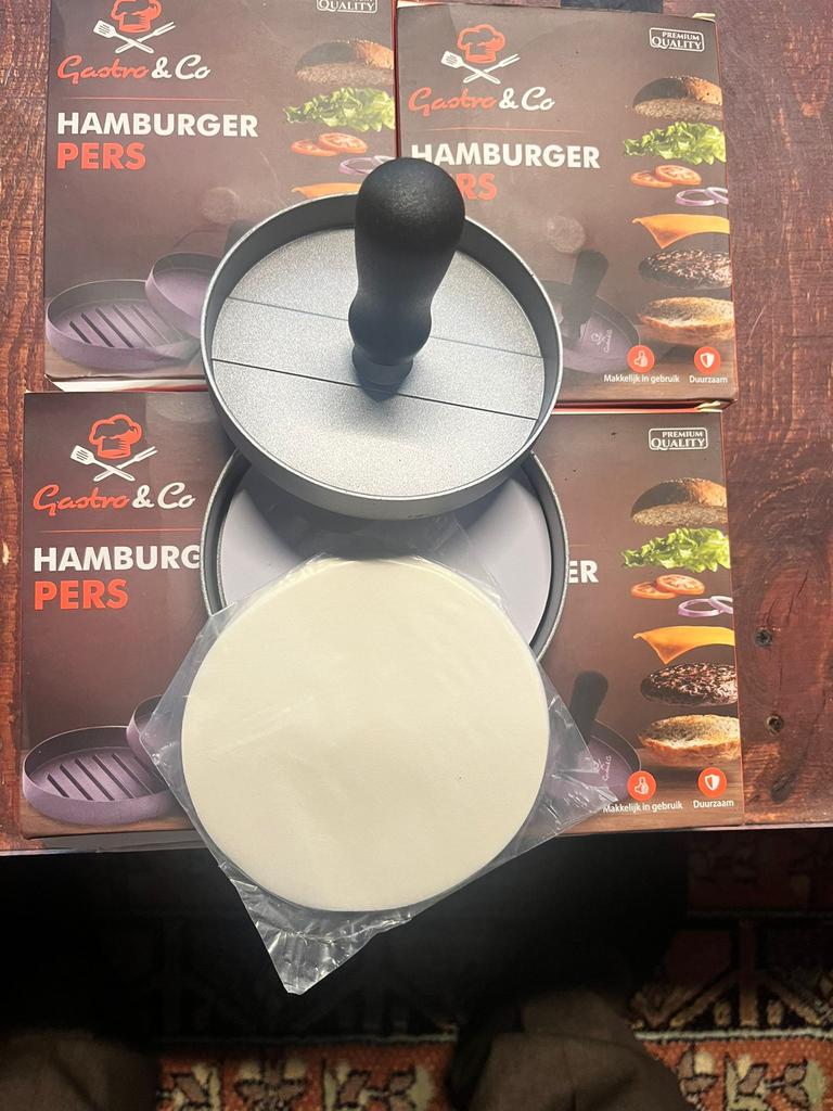 Tekoop Hamburger press, Ophalen, Nieuw