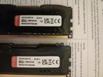 DDR3 Geheugen 2x 8 Gb Kingston, Computers en Software, RAM geheugen, Verzenden, 8 GB, DDR3, Zo goed als nieuw