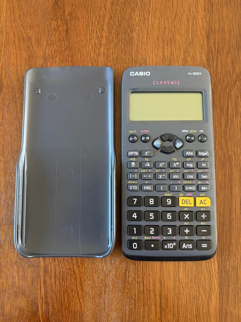 Casio rekenmachine (fx-82EX), Ophalen of Verzenden