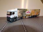 501 herpa mercedes actros zentis mega oplegger 1:87 truck, Ophalen of Verzenden, Zo goed als nieuw, Bus of Vrachtwagen, Herpa