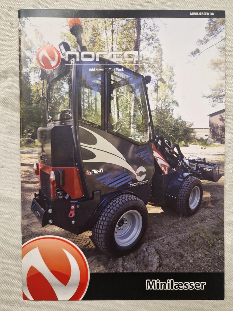 Norcar Minilader Brochure -, Boeken, Catalogussen en Folders, Ophalen of Verzenden