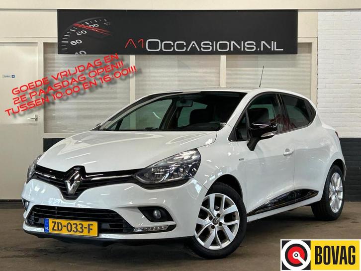Renault Clio 0.9 TCe Limited + NAVI ! (bj 2019), Auto's, Renault, Bedrijf, Te koop, Clio, ABS, Airbags, Airconditioning, Alarm