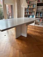 Witte eettafel, Ophalen, Overige materialen, Gebruikt, 50 tot 100 cm