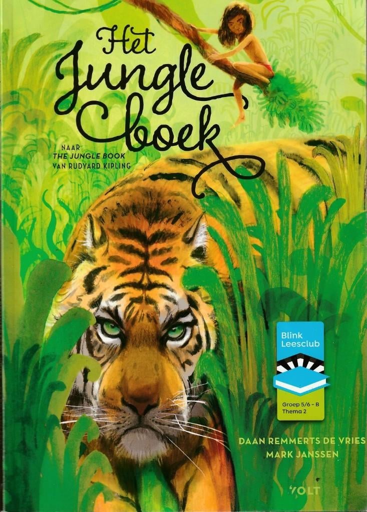 Het Jungleboek - Herverteld door Daan Remmerts de Vries^^, Ophalen of Verzenden, Zo goed als nieuw, Fictie algemeen