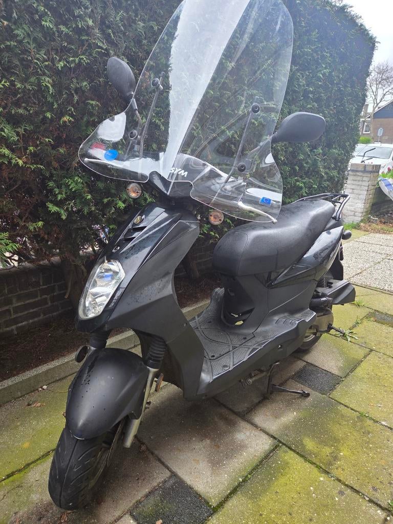 Sym Symply 50 windscherm, snorscooter, Ophalen, Gebruikt, Overige modellen, Benzine