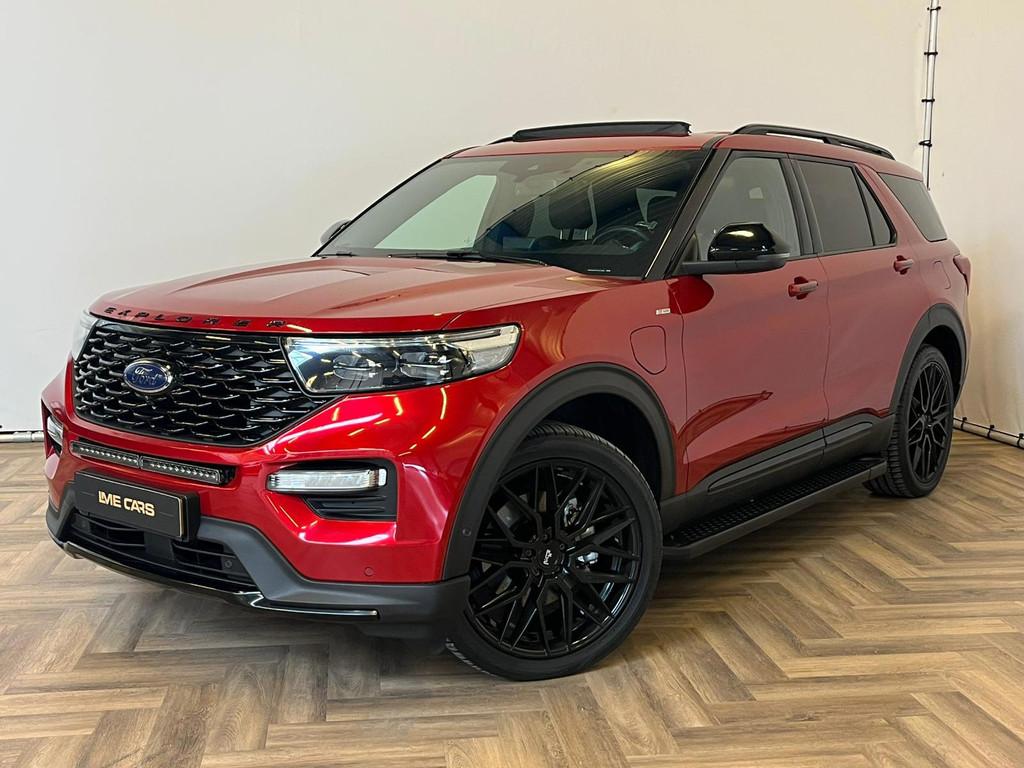 Ford EXPLORER 3.0 V6 EcoBoost PHEV ST-Line|7-PERS|PANO|GROOT, Auto's, Ford, Automaat, Gebruikt, Bedrijf, 2956 cc