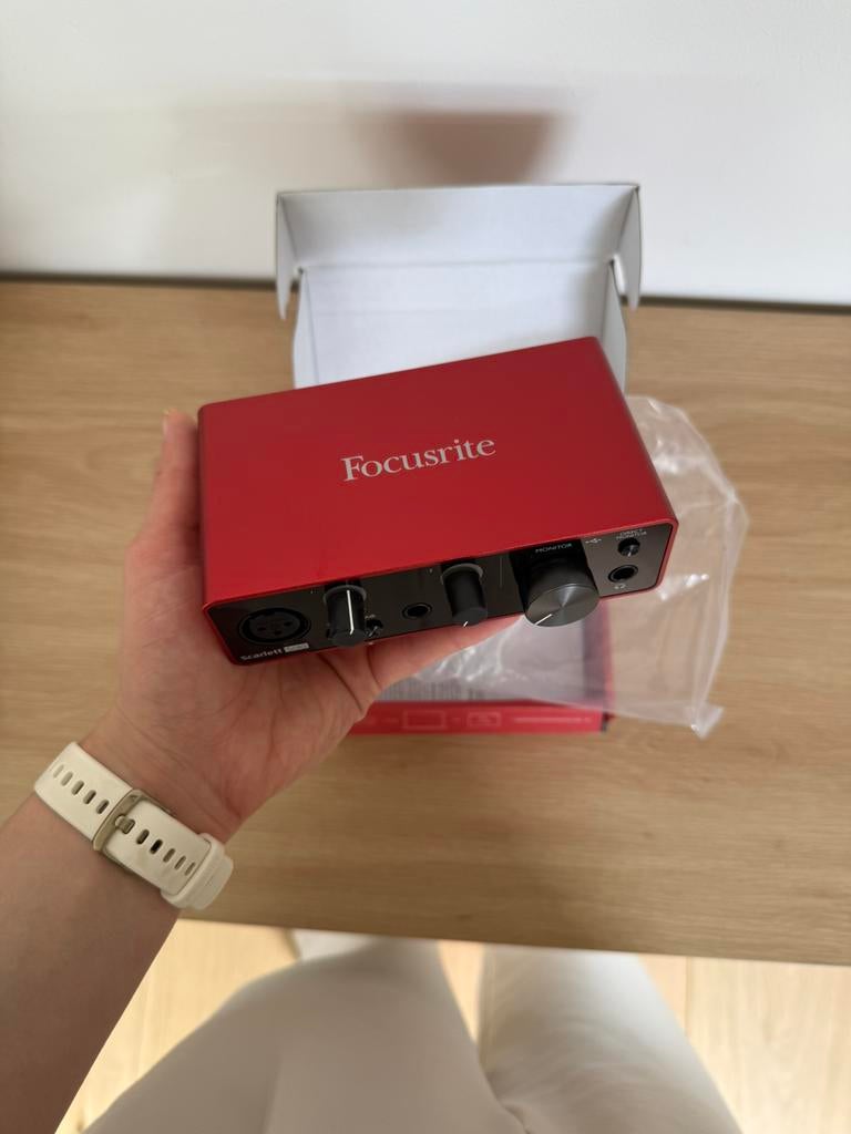 Focusrite Scarlett Solo 3rd Gen audio interface, Ophalen of Verzenden, Nieuw