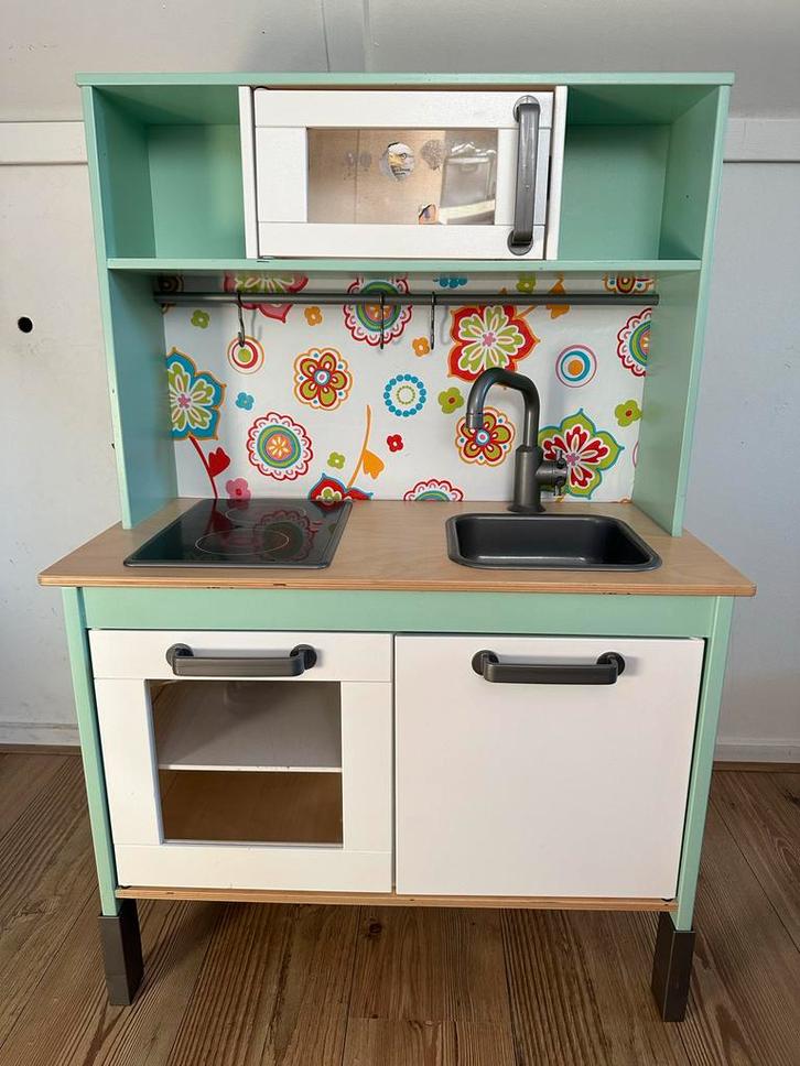 IKEA Speelkeuken DUKTIG met accessoires, Kinderen en Baby's, Speelgoed | Speelkeukens, Gebruikt, Speelkeuken, Hout, Ophalen