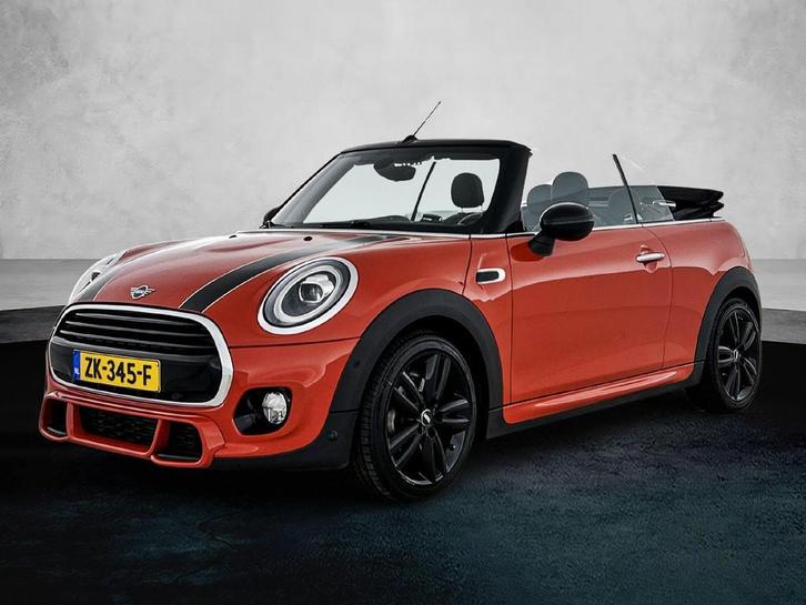 MINI Cooper Cabrio Mini 1.5 136pk Automaat | Navigatie | Cam, Auto's, Mini, Bedrijf, Te koop, Cabrio, ABS, Airbags, Android Auto
