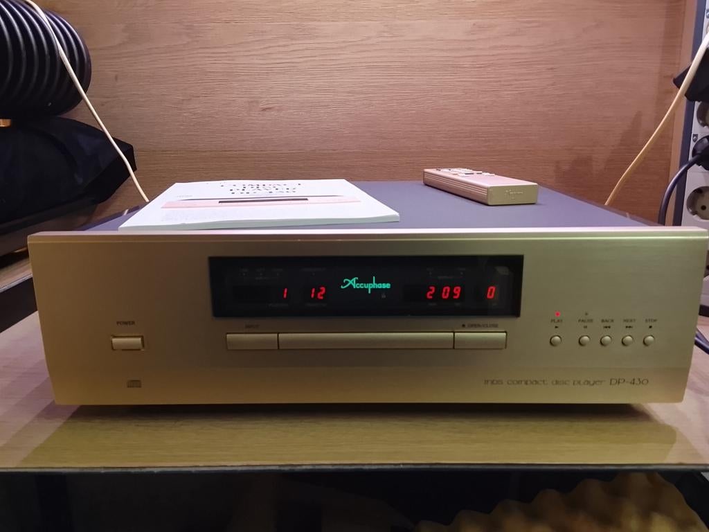 Accuphase DP-430 CD-speler - Zo goed als nieuw, Ophalen of Verzenden, Zo goed als nieuw, Overige merken
