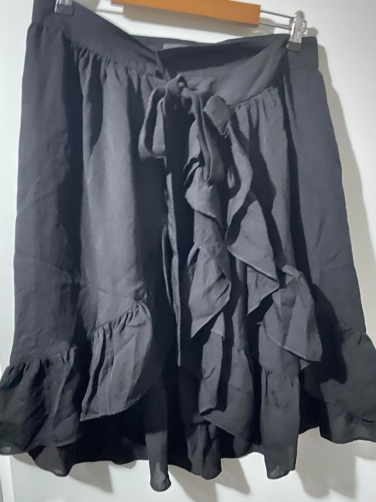 ISABEL MARANT Overslagrok Maat 44 Zwart, Kleding | Dames, Zwart, Maat 42/44 (L), Ophalen of Verzenden, Zo goed als nieuw