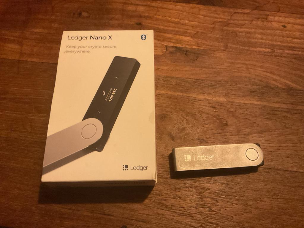 Ledger Nano X crypto wallet, Ophalen of Verzenden, Gebruikt