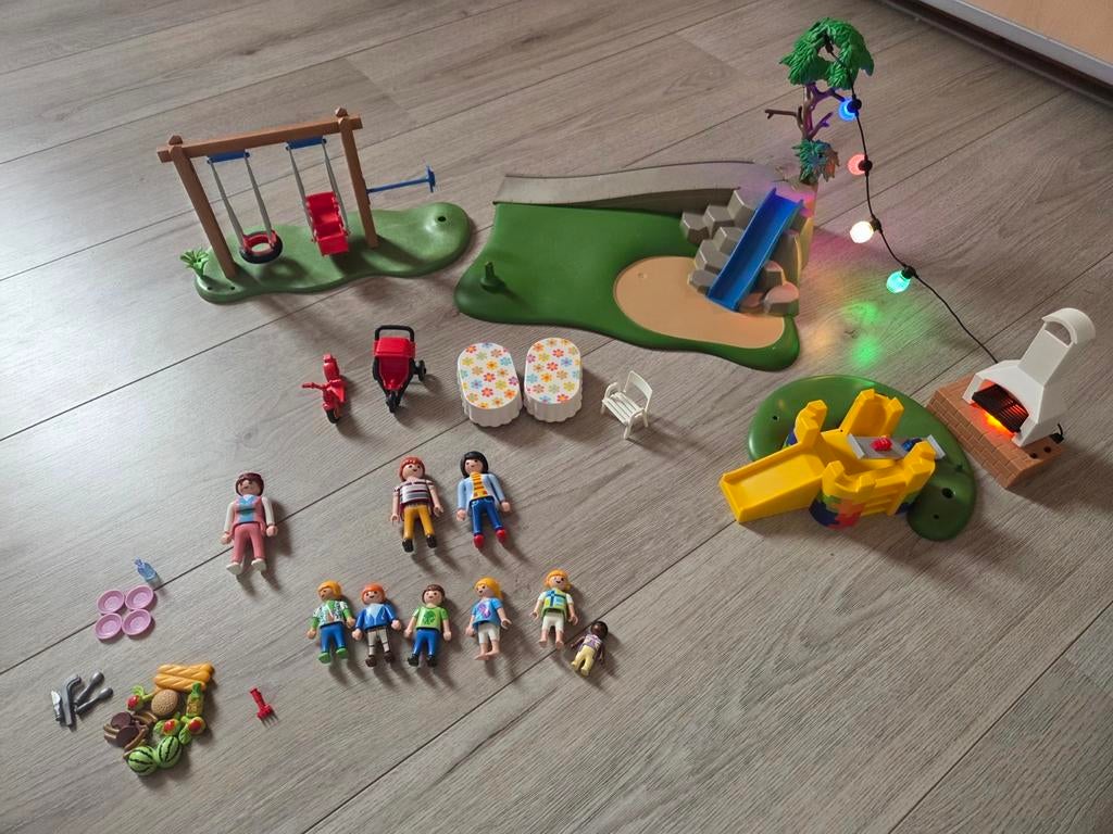 Playmobil Buurt Barbecue Set, Kinderen en Baby's, Speelgoed | Playmobil, Ophalen, Gebruikt, Los playmobil