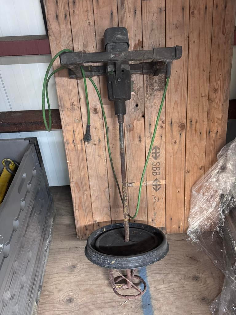 Prof. mortelmixer Swinko / Eibenstock 1300W – bouwmixer, Ophalen, Zo goed als nieuw