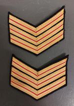 Set rangstrepen Brandweer, Verzamelen, Ophalen of Verzenden, Overige soorten, Nederland, Embleem of Badge