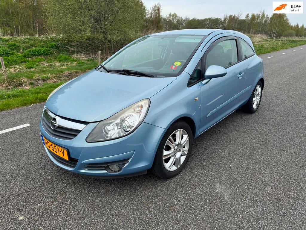 Opel Corsa 1.2-16V Sport Nieuwe apk Inruil mogelijk!, Auto's, Opel, Voorwielaandrijving, 450 kg, Blauw, 1229 cc