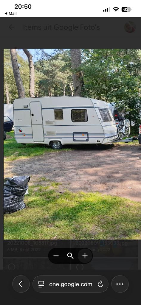 Burstner holiday 4911, Caravans en Kamperen, Luifel, Standaardzit, Stapelbed, Particulier