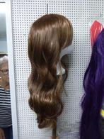 P3 60cm lange bruine pruik.nieuwe pruik, Sieraden, Tassen en Uiterlijk, Uiterlijk | Haarverzorging, Ophalen of Verzenden, Nieuw