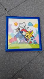 Woezel en Pip schilderij / diamand painting, Ophalen of Verzenden, Zo goed als nieuw, Wanddecoratie