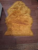 Okerkleurig nep schapenvachtje - 90 cm, Ophalen, Zo goed als nieuw, Overige kleuren, 50 tot 100 cm