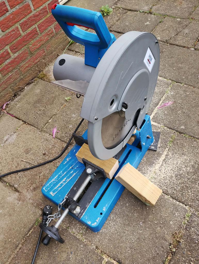 Afkortzaag / cold cut zaag voor metaal HBM dry cutter deluxe, Doe-het-zelf en Verbouw, Gereedschap | Zaagmachines, Ophalen, Gebruikt