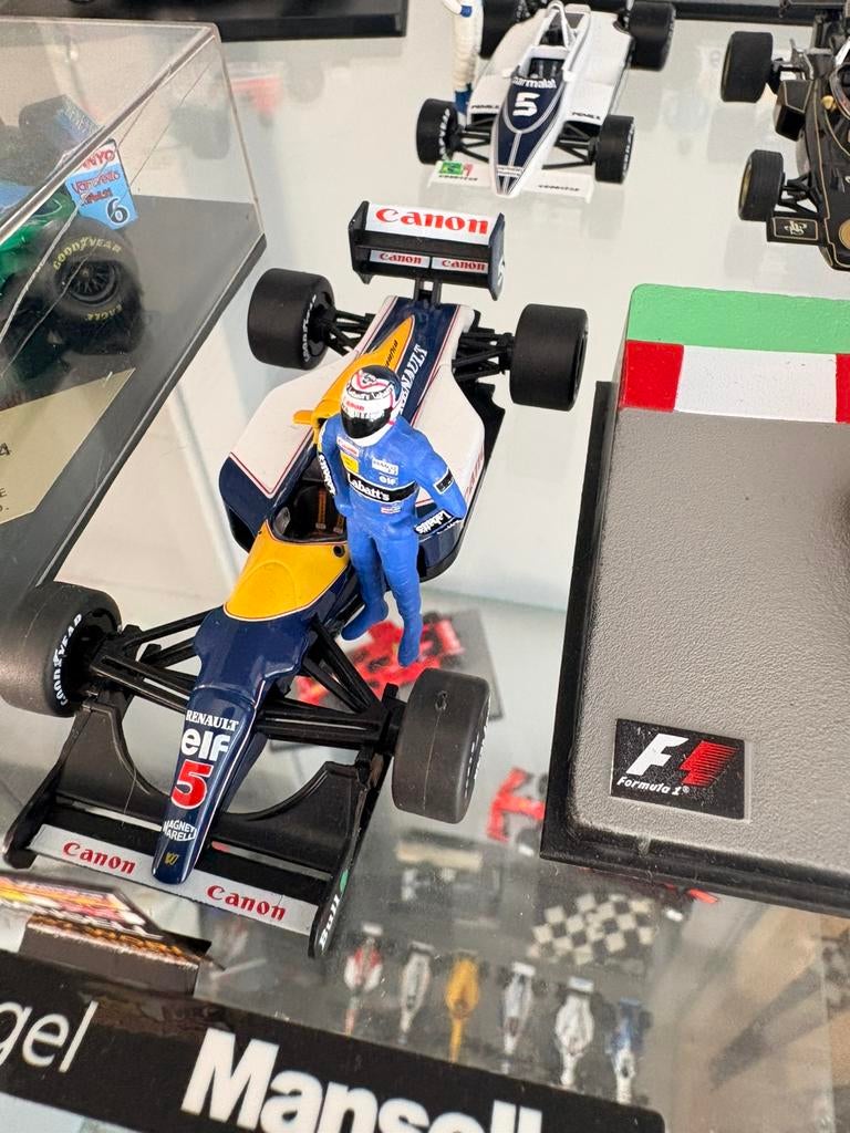 1:43 F1 Renault Williams 1992 Mansel, Verzamelen, Ophalen of Verzenden, Zo goed als nieuw, Formule 1